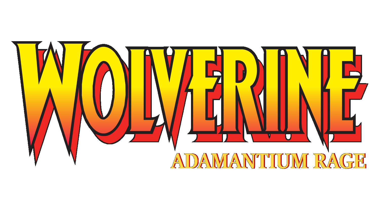 Wolverine Adamantium Rage logo for Super Nintendo